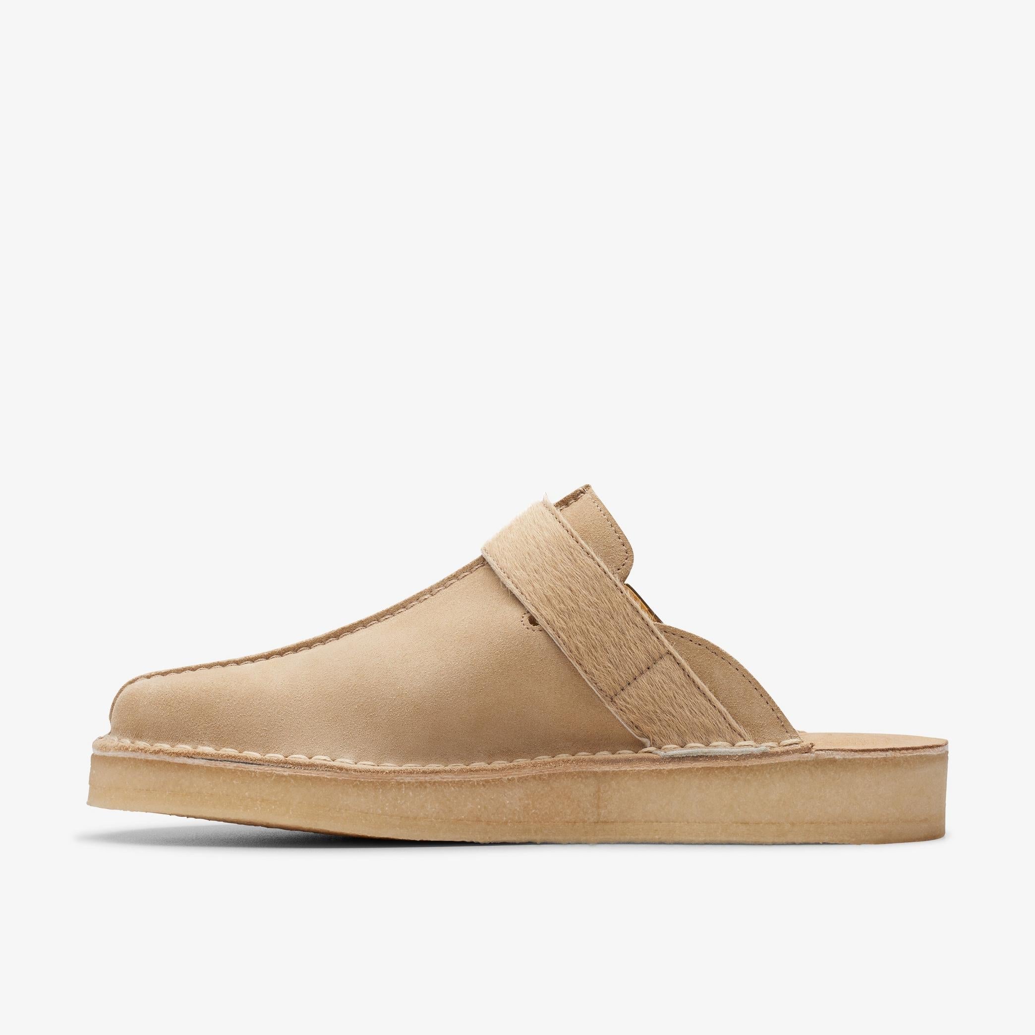 [26171989] Mens CLARKS TREK MULE - TAUPE INTEREST