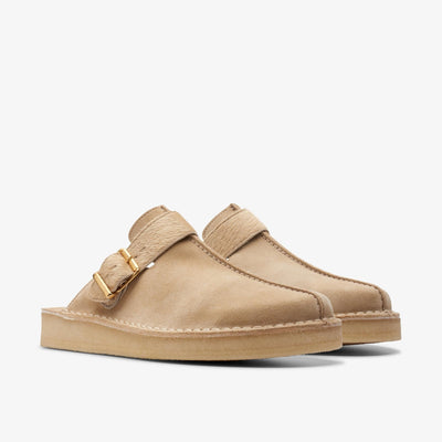 Clarks Originals Trek Mule - Taupe Interest Men's Taupe Interest 26171989 — sole view