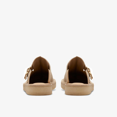 Clarks Originals Trek Mule - Taupe Interest Men's Taupe Interest 26171989 — detail view