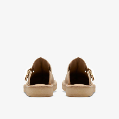 [26171989] Mens CLARKS TREK MULE - TAUPE INTEREST