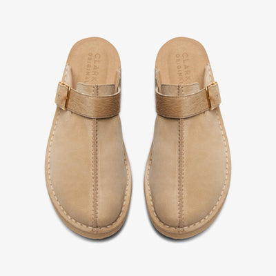 [26171989] Mens CLARKS TREK MULE - TAUPE INTEREST