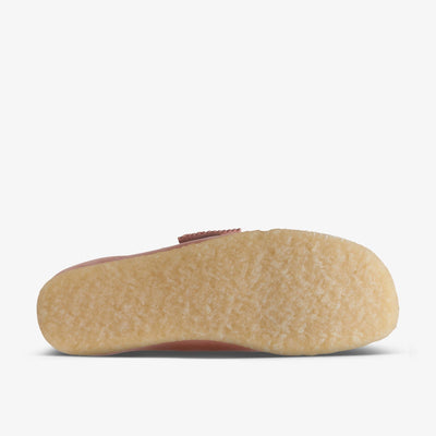 Clarks Originals Wallabee - Pink Combi Sde Men's Pink Combi Suede 26171990 — rear view