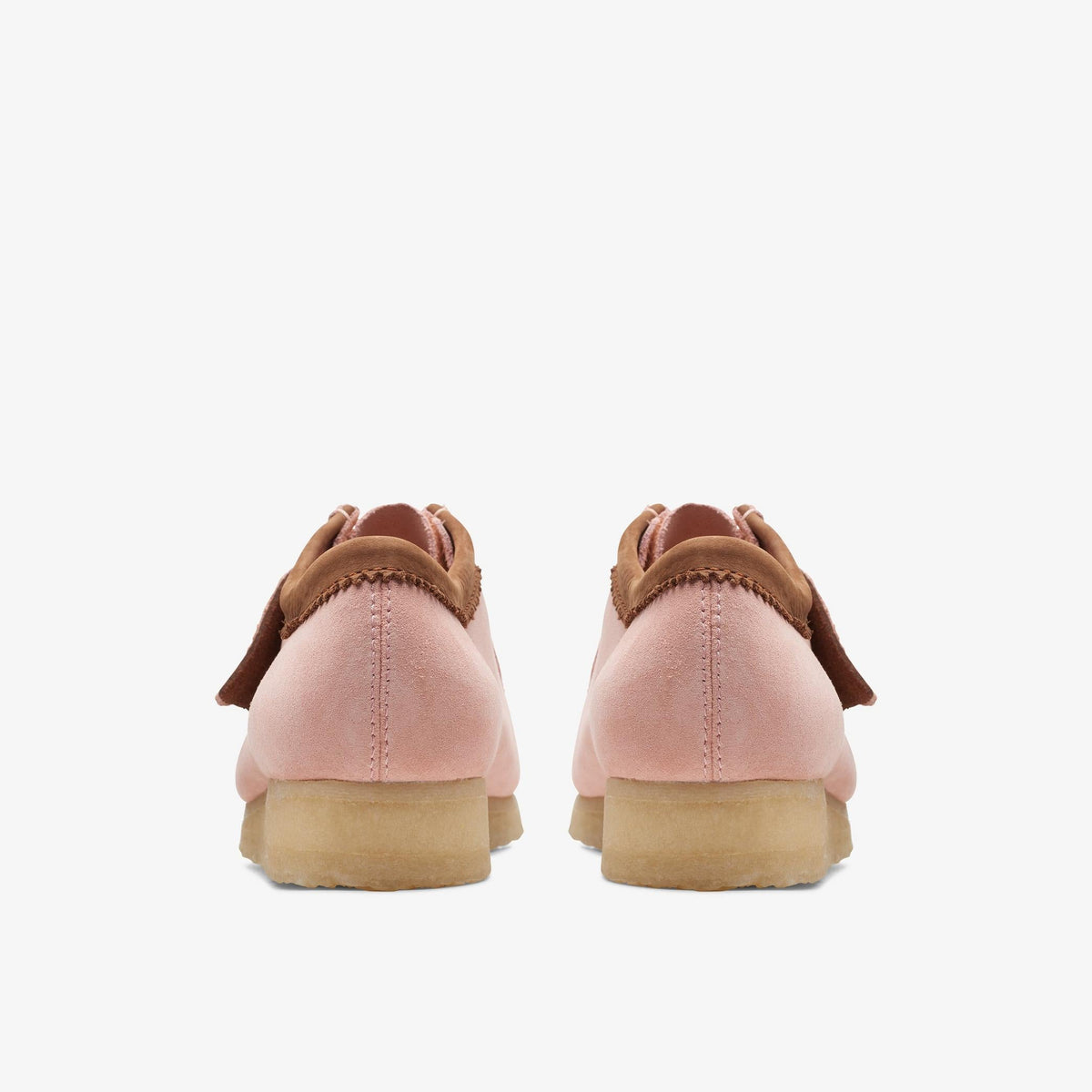 Clarks Originals Wallabee - Pink Combi Sde Men's Pink Combi Suede 26171990 — detail view
