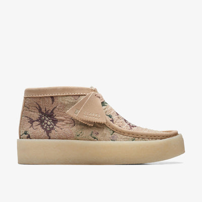 Clarks Originals Wallabee Cup Bt Men's Tan Floral Txt Casual Shoes