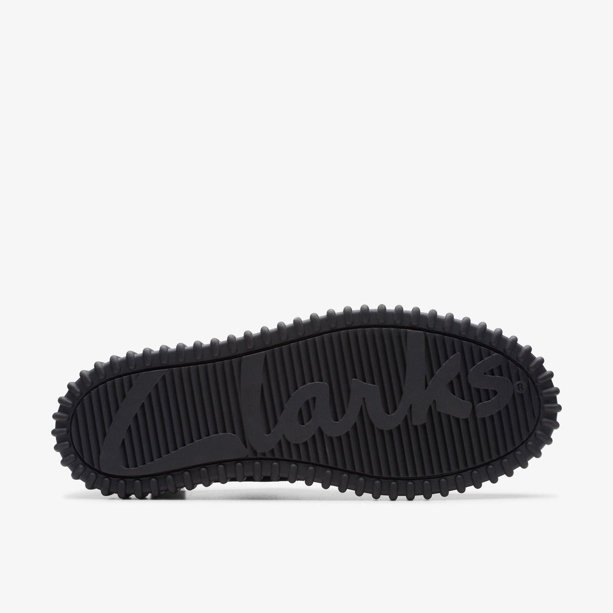 Clarks Torhill Lo Men's Black Suede 26172019 — rear view