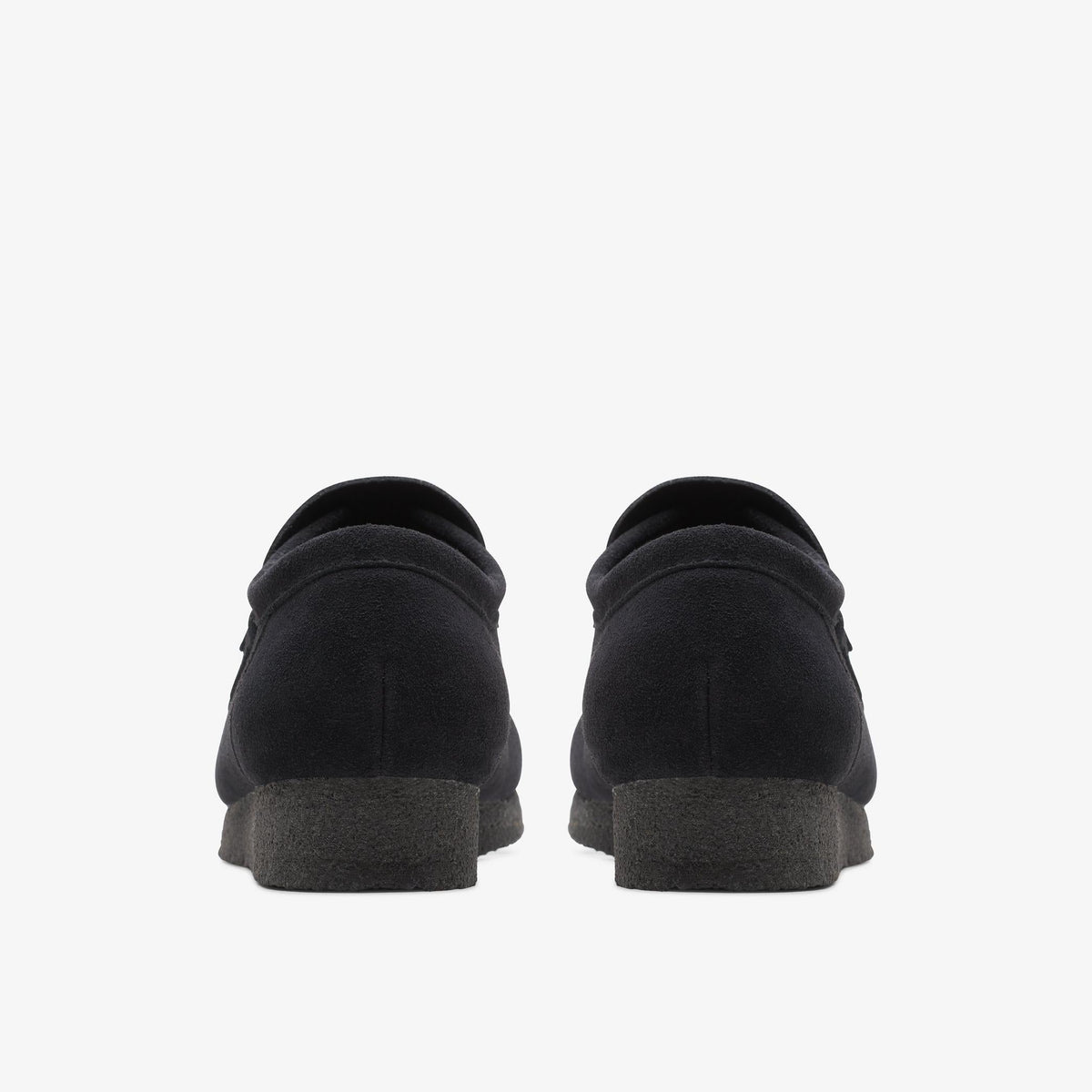 Clarks Originals Wallabee Loafer Men's Black Suede 26172503 — detail view