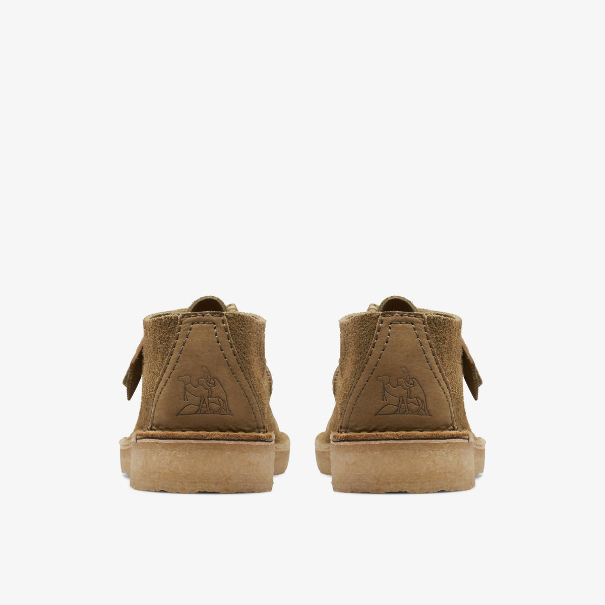 Clarks Originals Desert Nomad Men's Khaki Suede 26172581 — detail view