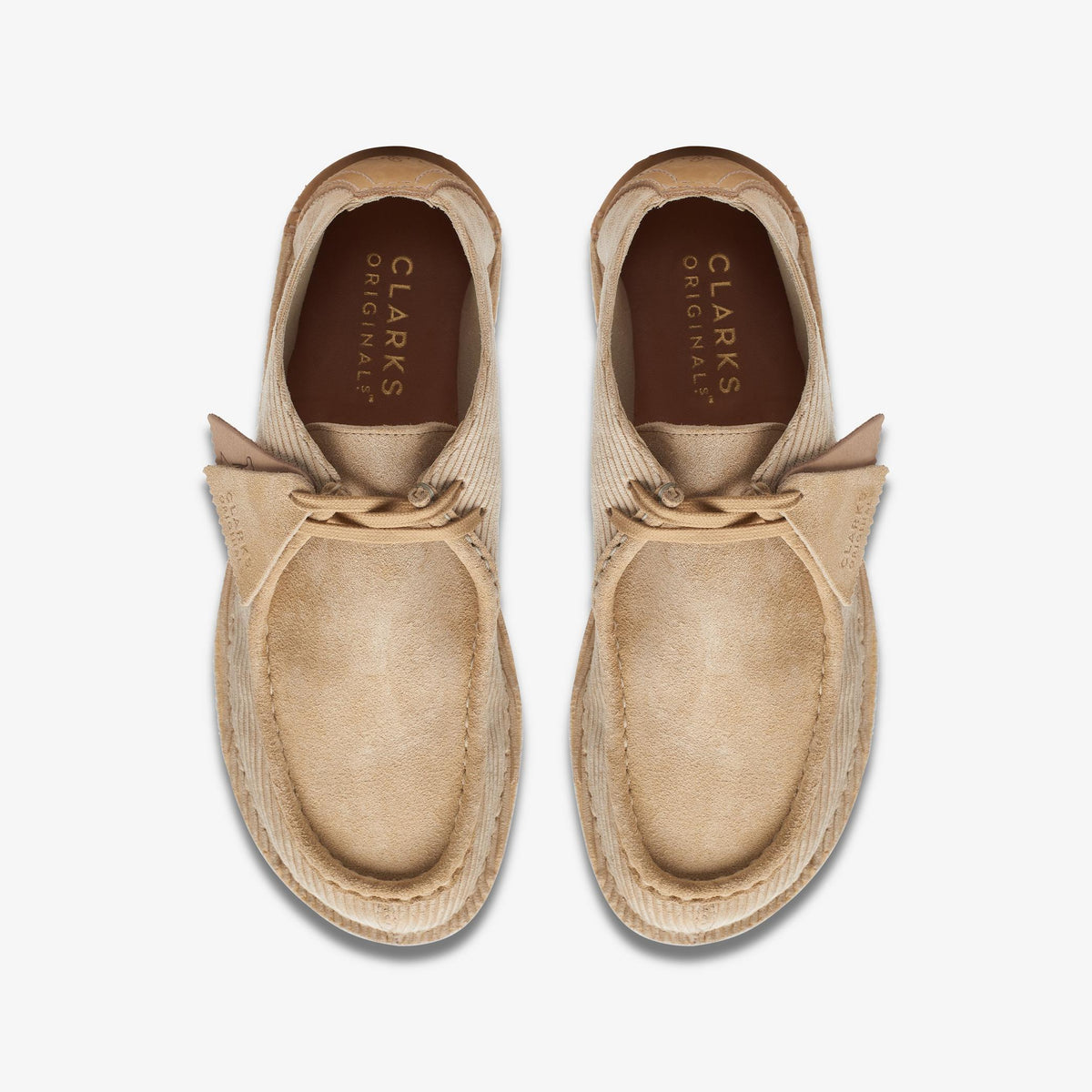 Clarks Originals Desert Nomad Men's Sand Combi 26172582 — top view