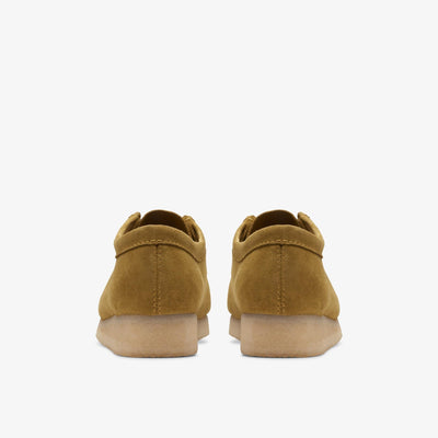 Clarks Originals Wallabee - Mid Green Sde Women's Mid Green Suede 26173241 — detail view