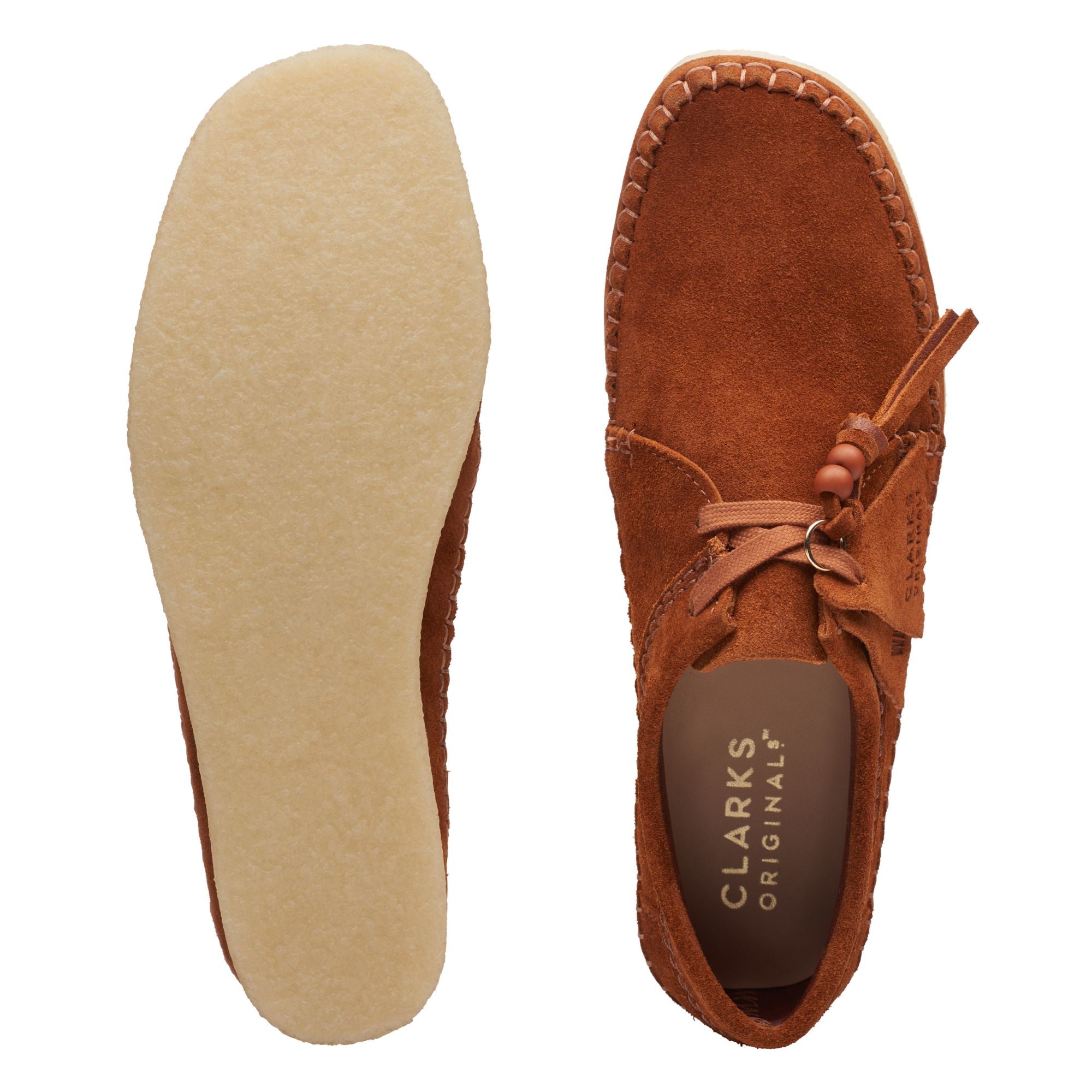 [26173256] WOMENS CLARKS WEAVER GINGER SUEDE