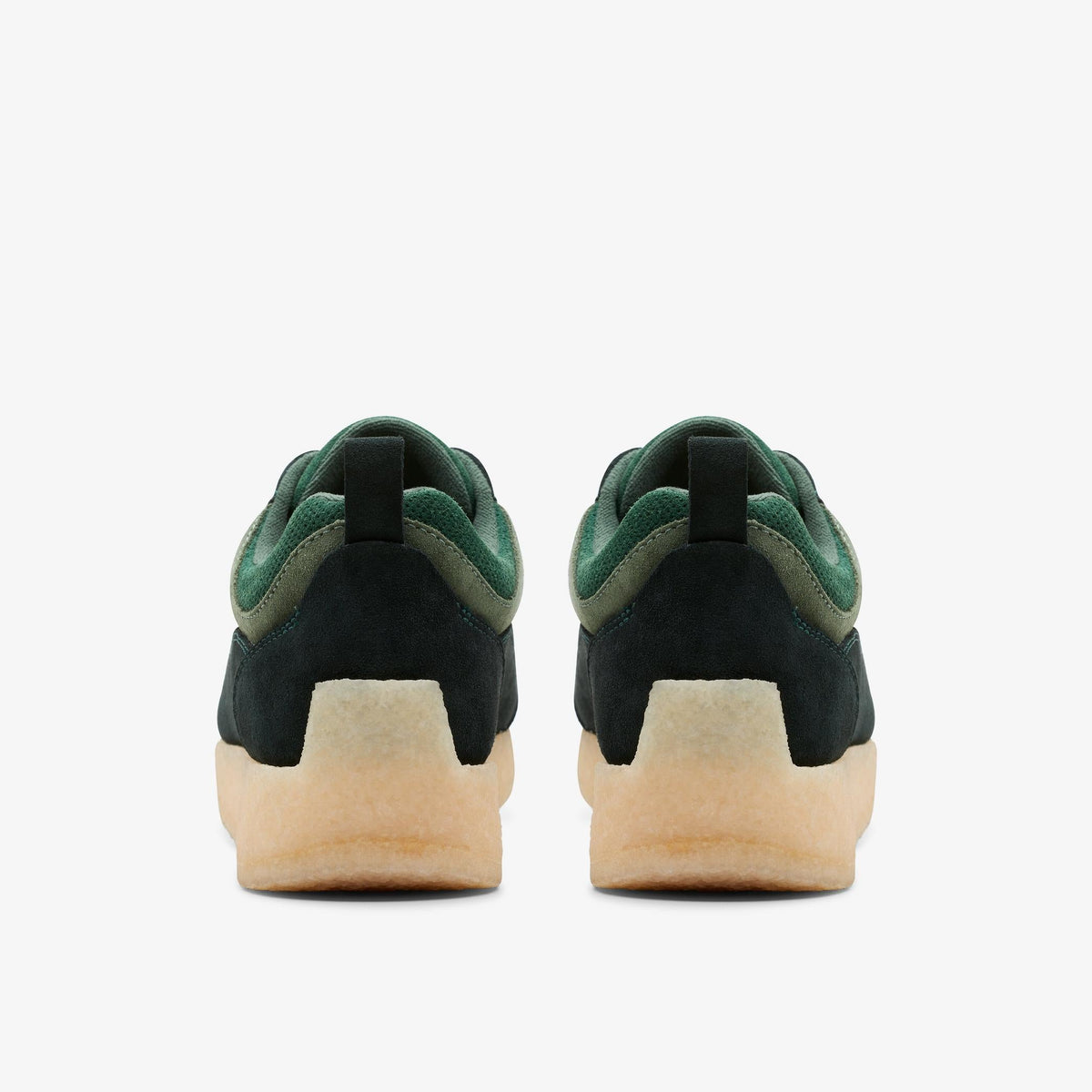 Clarks Originals Lockhill Men's Dark Green Combi 26173374 — detail view