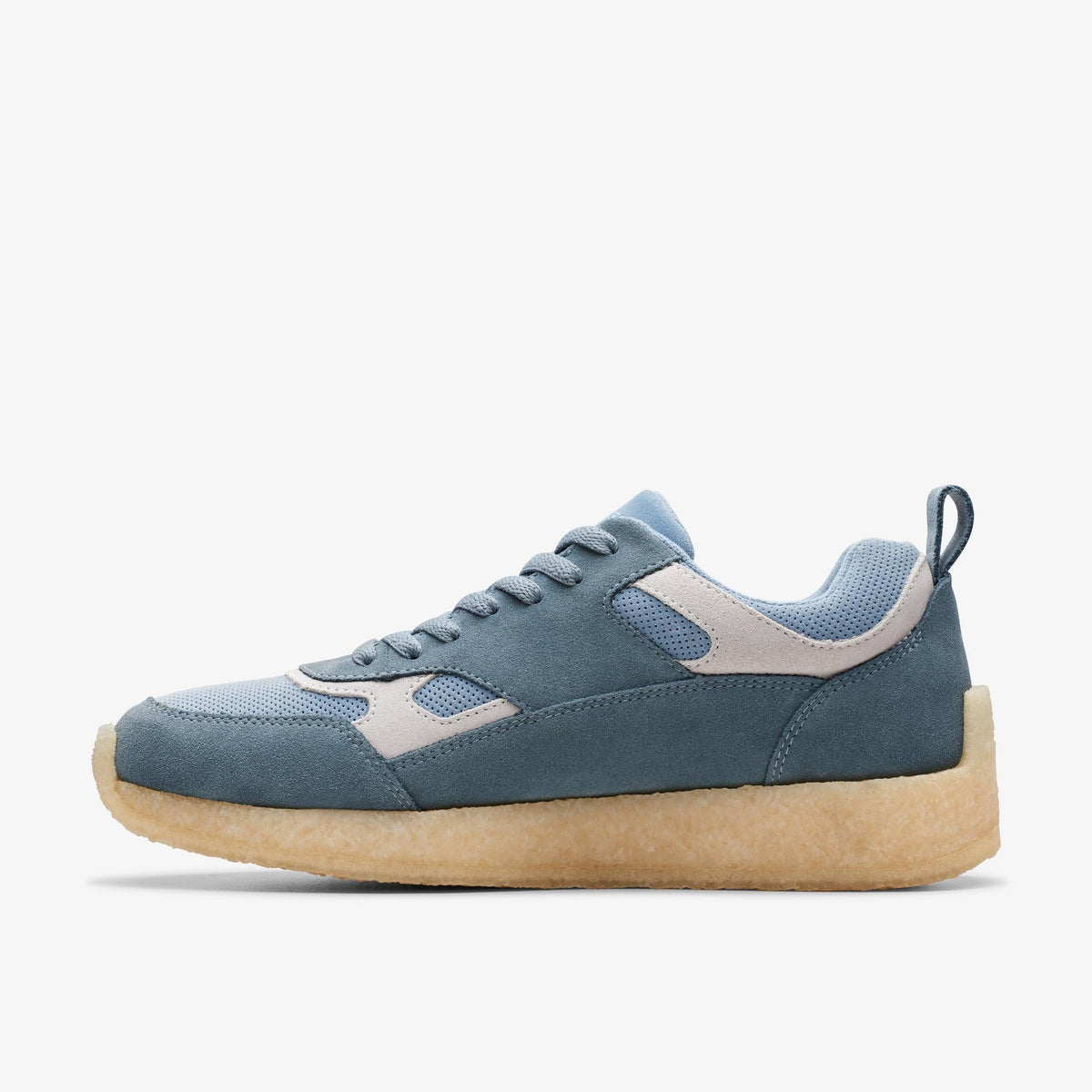 Clarks Lockhill Men's Blue Grey 26173375 — side view