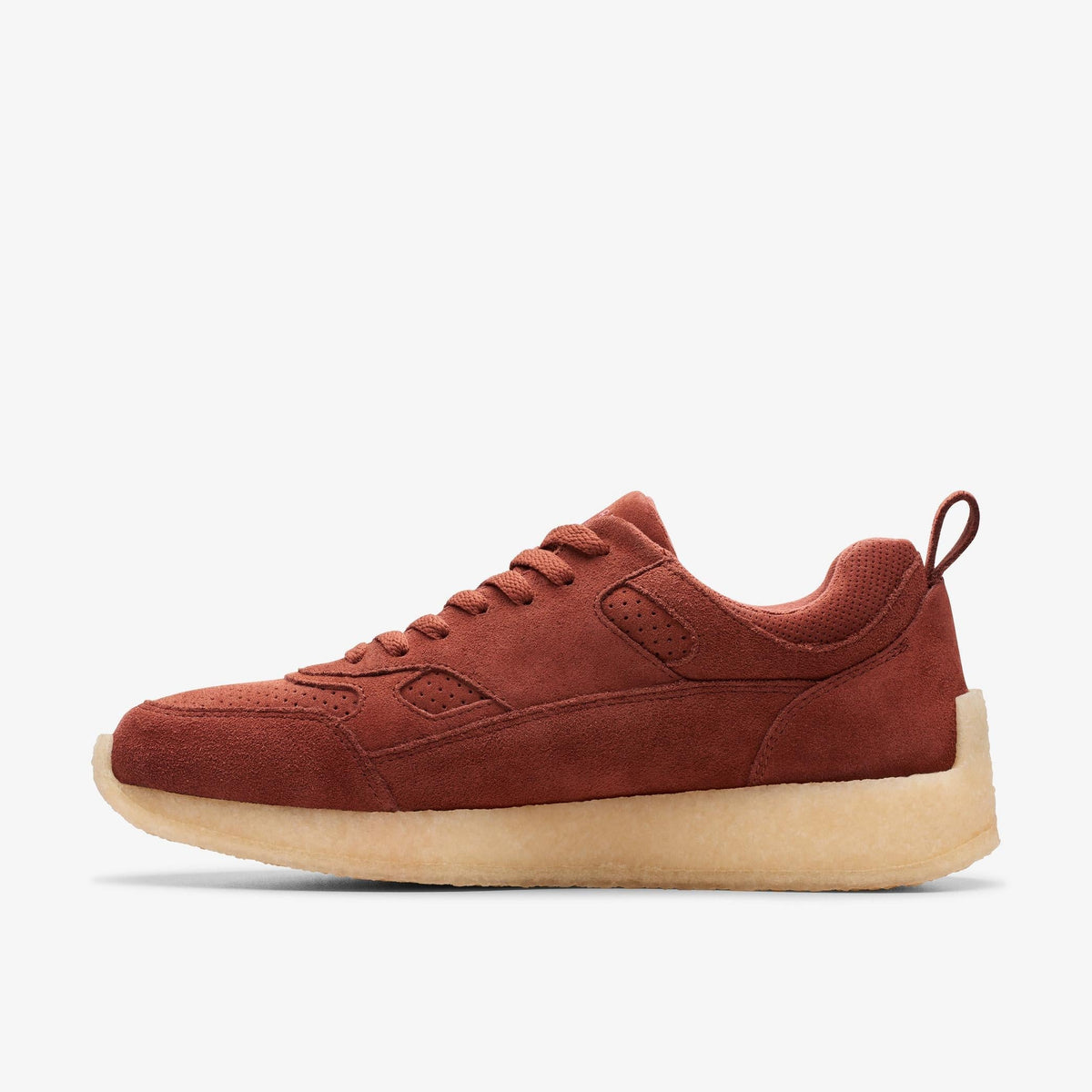 Clarks Originals Lockhill Men's Burgundy 26173381 — side view
