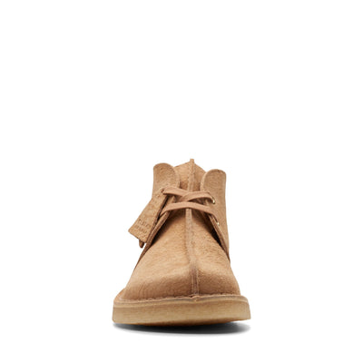 [26173614] MENS CLARKS DESERT TREK HI - LIGHT TAN