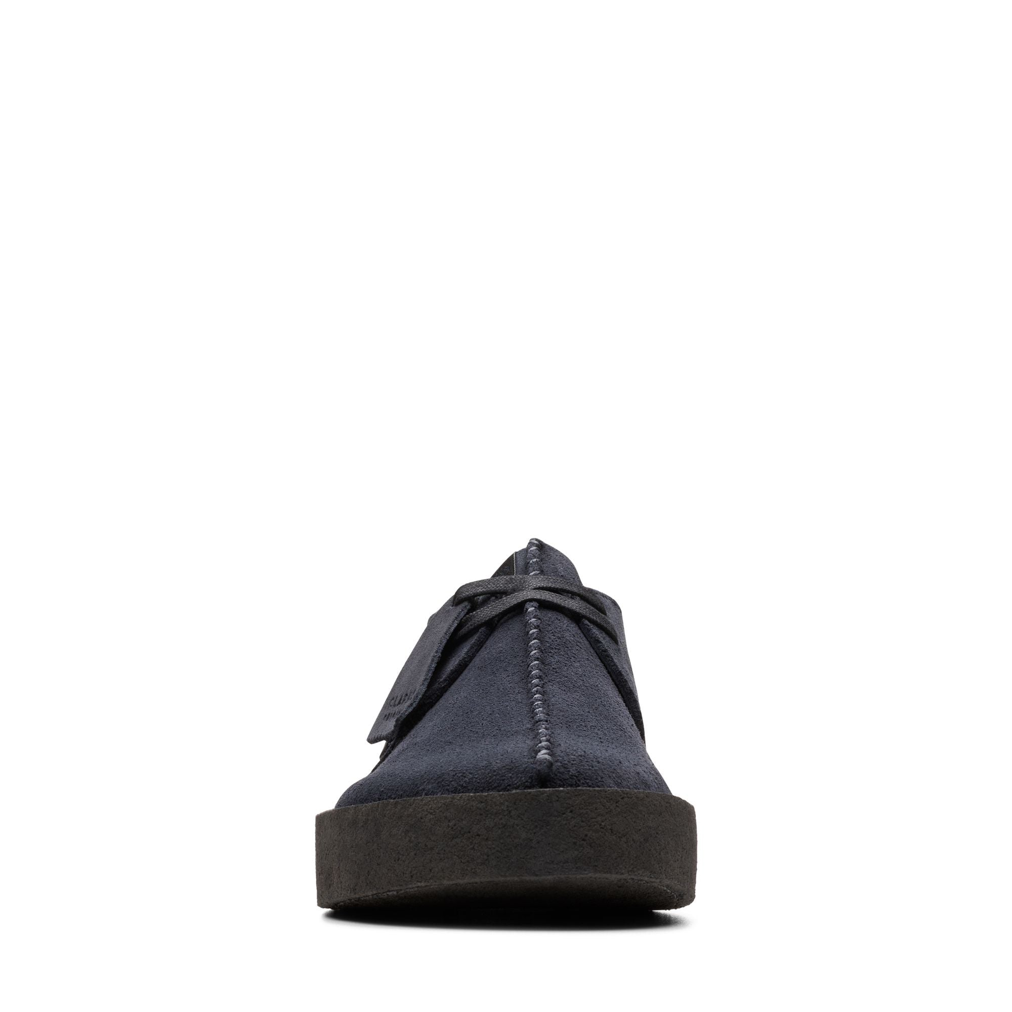 rubbersoled [26173633] MENS CLARKS TREK CUP - NAVY back view