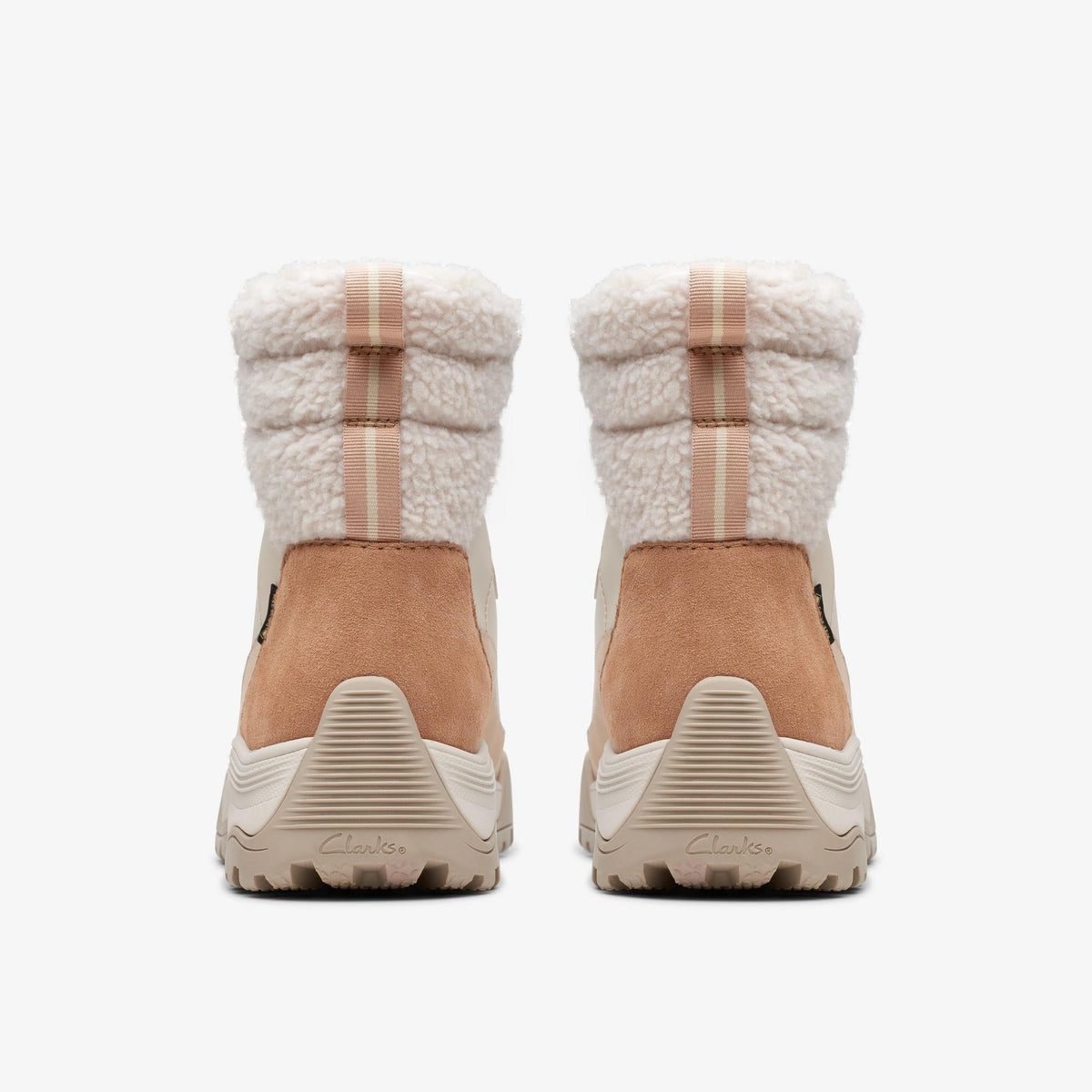 Clarks ATL Hike Top GTX Women's Ivory Leather 26173823 — detail view