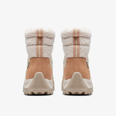 Clarks ATL Hike Top GTX Women's Ivory Leather 26173823 — detail view