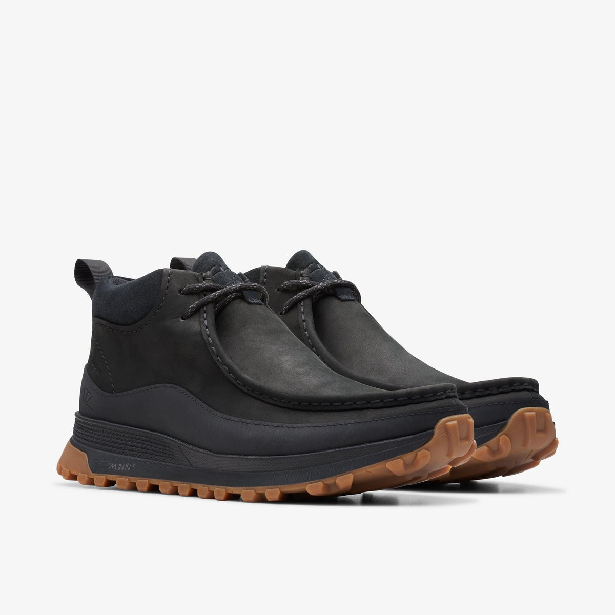 Clarks Originals ATL Trek Wally Boot Gore-Tex Men's Black Nubuck 26173926 — sole view