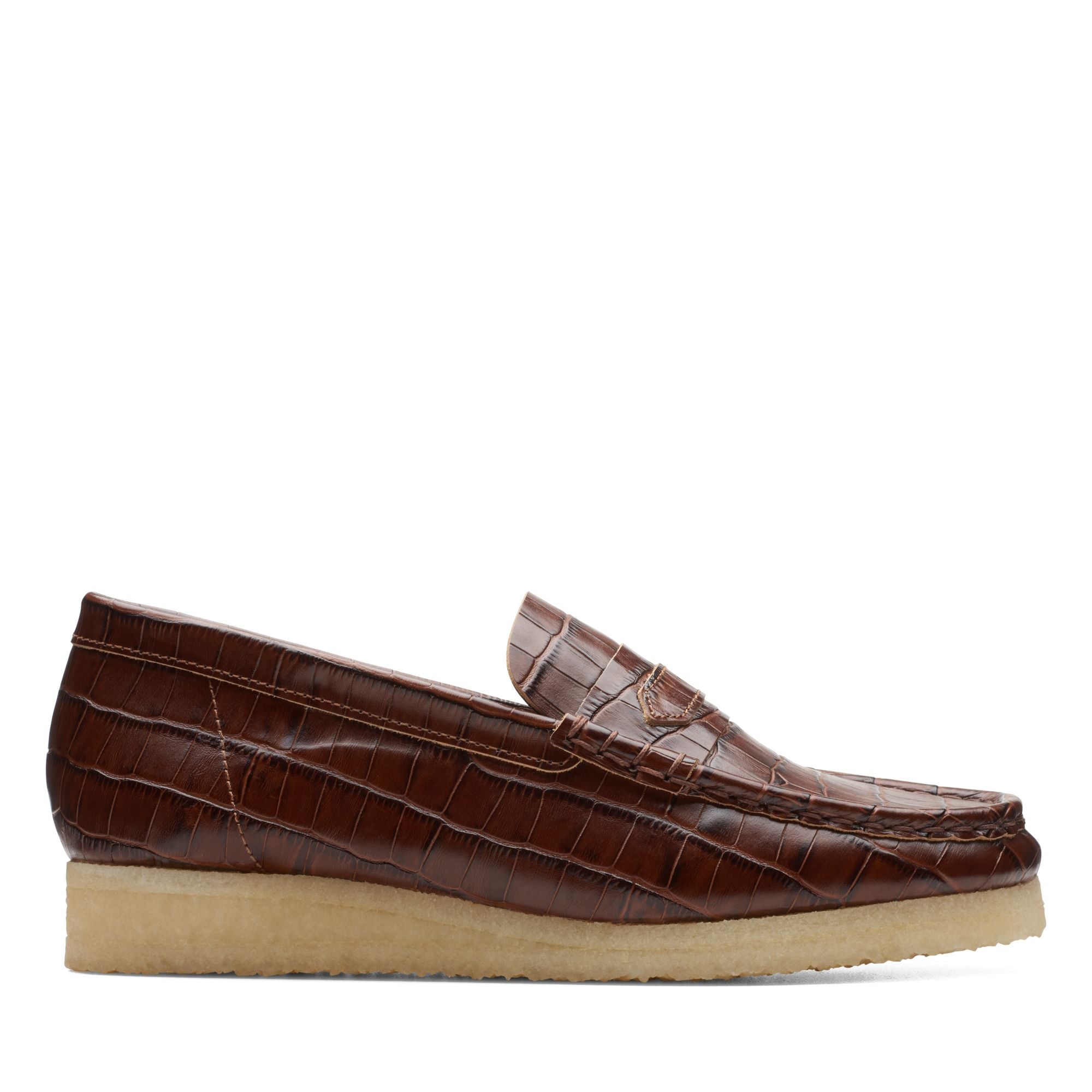 Clarks Originals Wallabeeloafer Women's Brown Croc