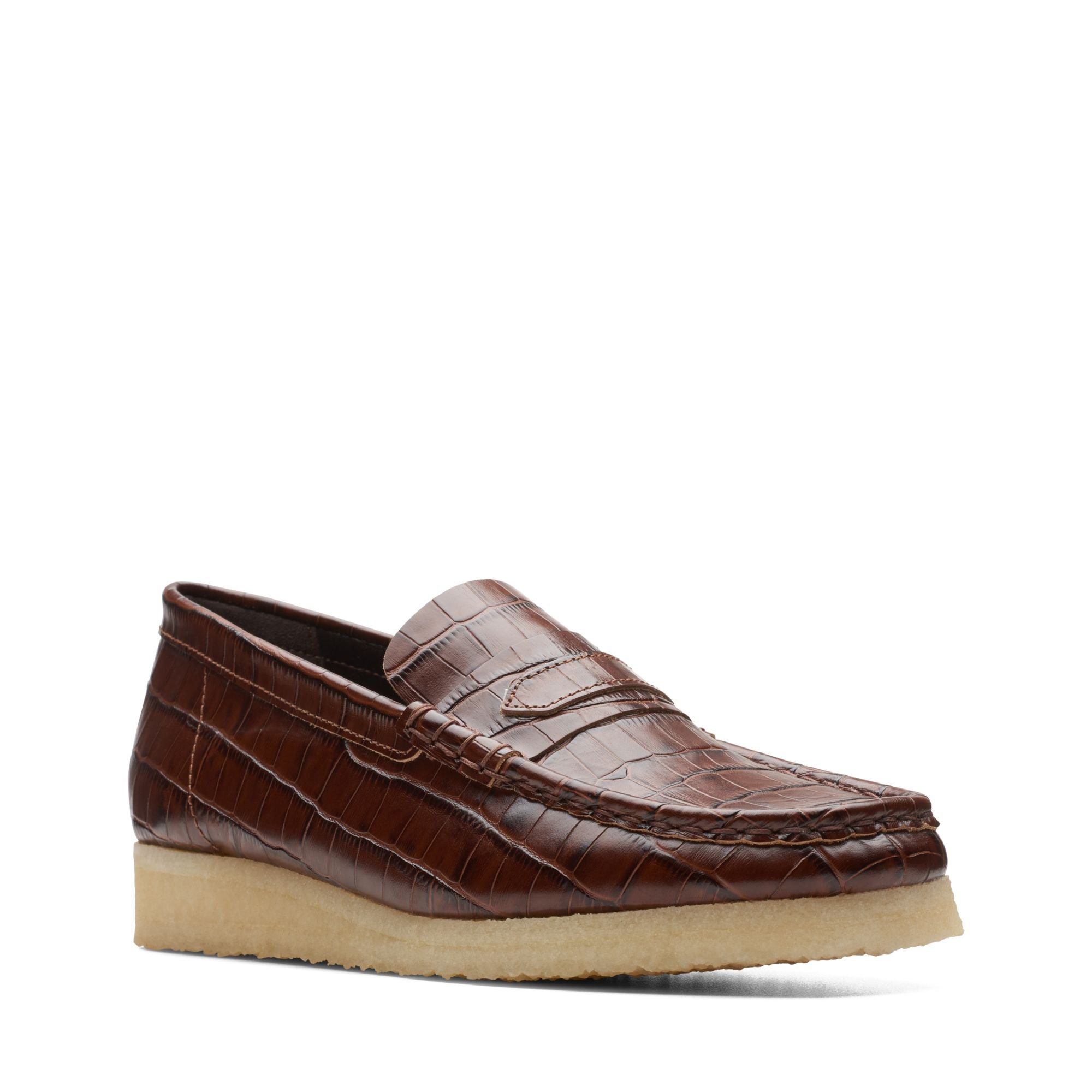 Clarks Originals Wallabeeloafer Women's Brown Croc