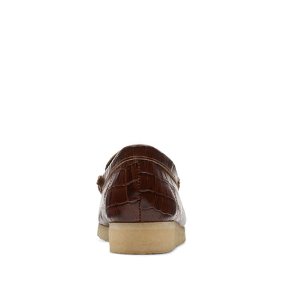 Clarks Originals Wallabeeloafer Women's Brown Croc