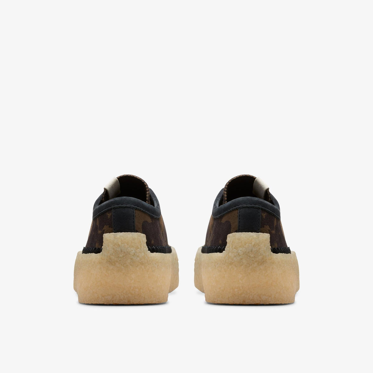 Clarks Originals Caravan Low Men's Black/Khaki Floral 26174026 — detail view