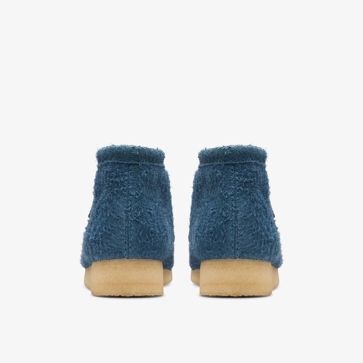 Clarks Originals Wallabee Boot Men's Deep Blue 26174050 — detail view