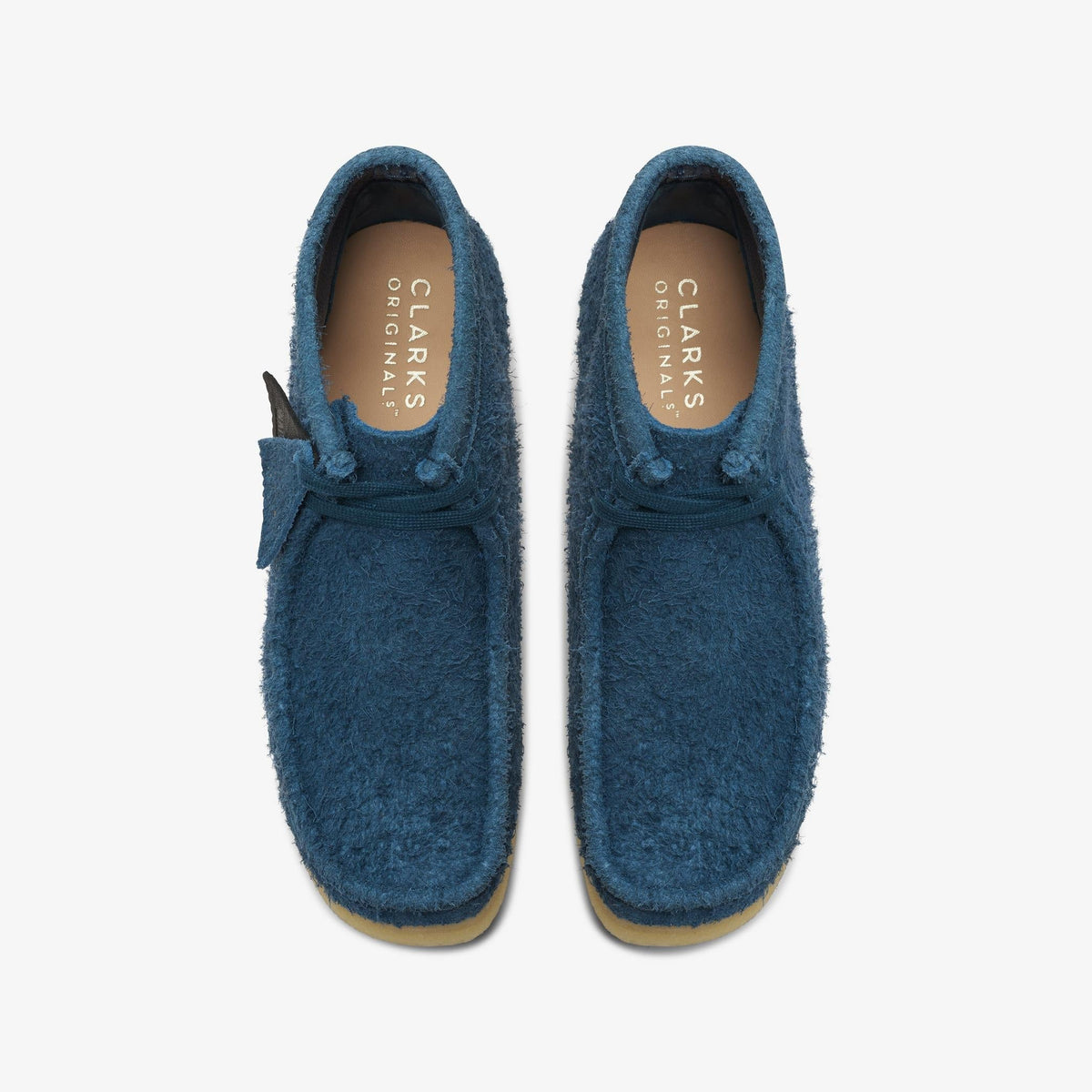 Clarks Originals Wallabee Boot - Deep Blue Men's Deep Blue 26174050 — top view