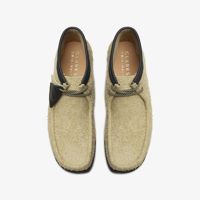[26174051] Mens CLARKS WALLABEE BOOT - MAPLE/BLACK