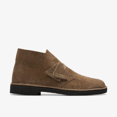 [26174055] Mens CLARKS DESERT BOOT - DARK GREY SDE