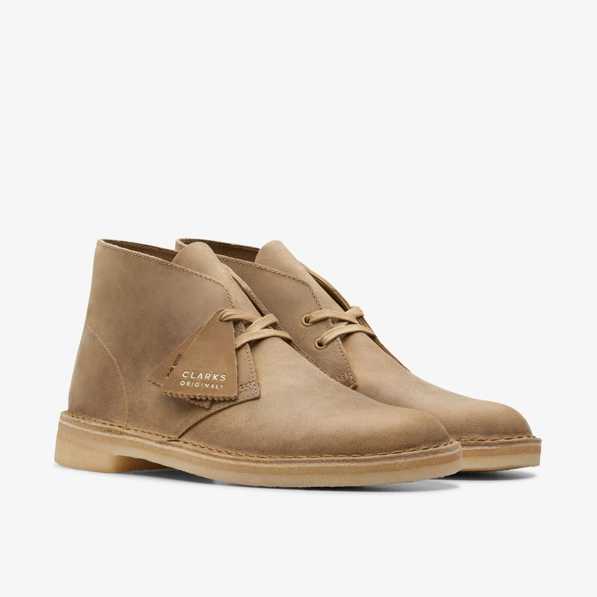 Clarks Originals Desert Boot Men's Maple Leather 26174057 — sole view
