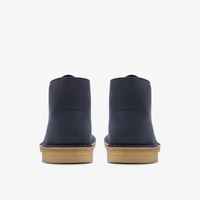 Clarks Originals Desert Boot Navy Men's Navy Leatherrherther