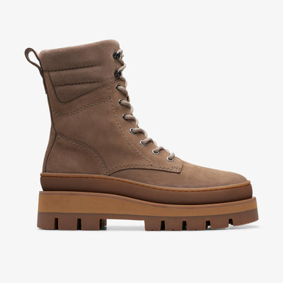 Clarks Orianna 2 Hike Women's Pebble Nubuckuck Boots
