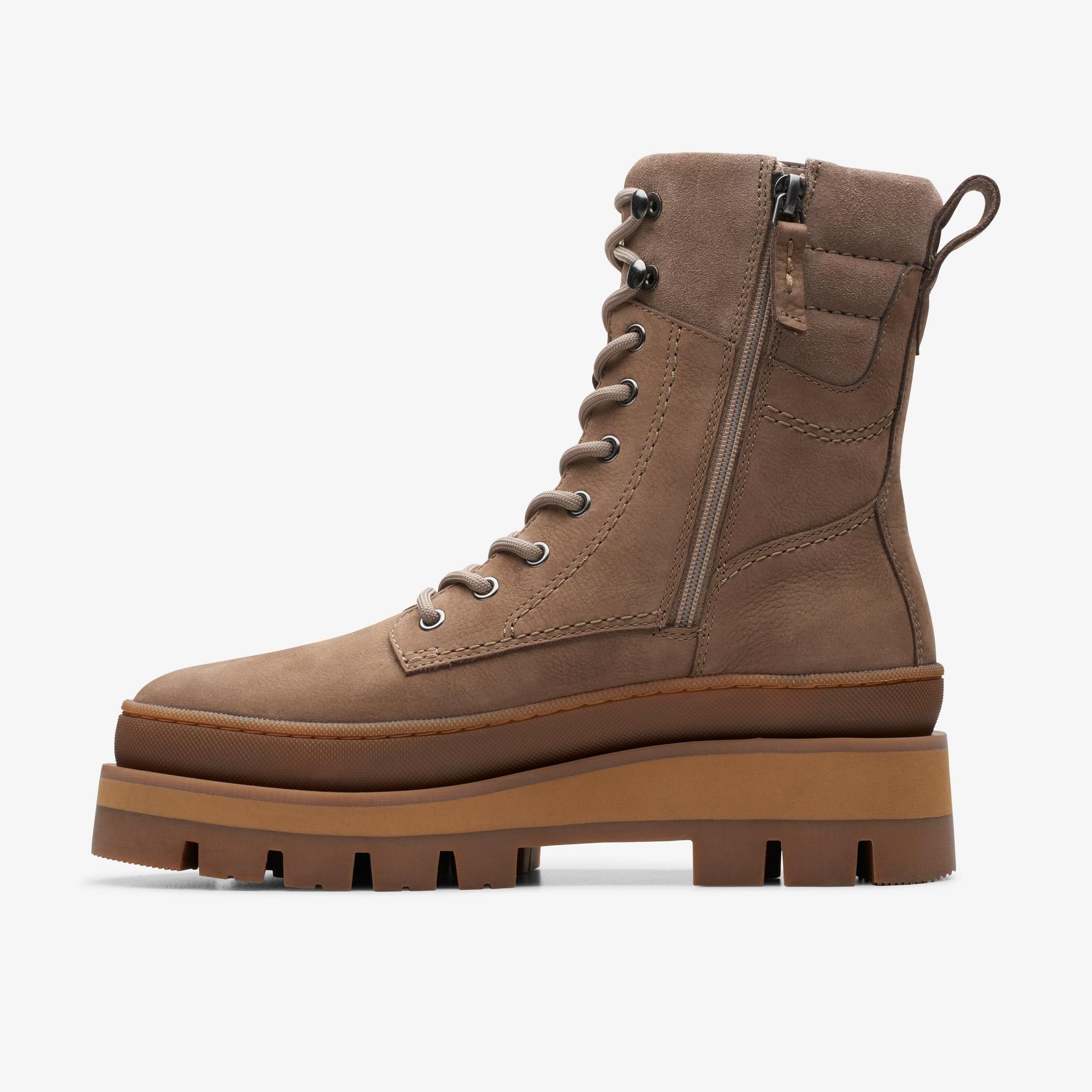 Clarks Orianna 2 Hike Women's Pebble Nubuckuck Boots