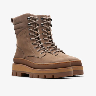 Clarks Orianna 2 Hike Women's Pebble Nubuckuck Boots