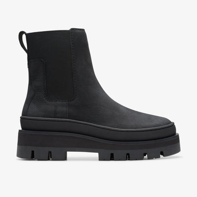 Clarks Orianna 2 Top Women's Black Nubuckuck Shoes