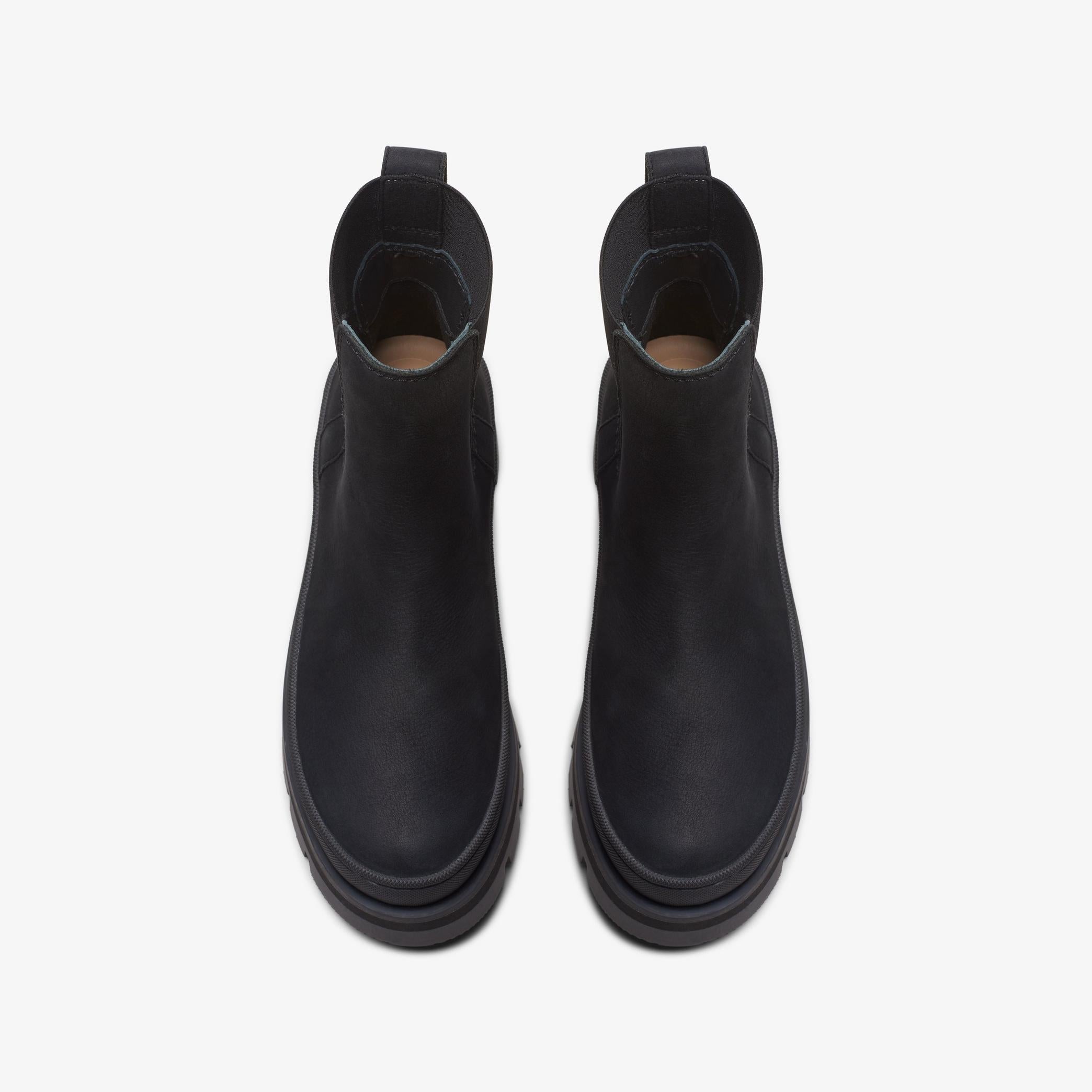 Clarks Orianna 2 Top Women's Black Nubuckuck Shoes