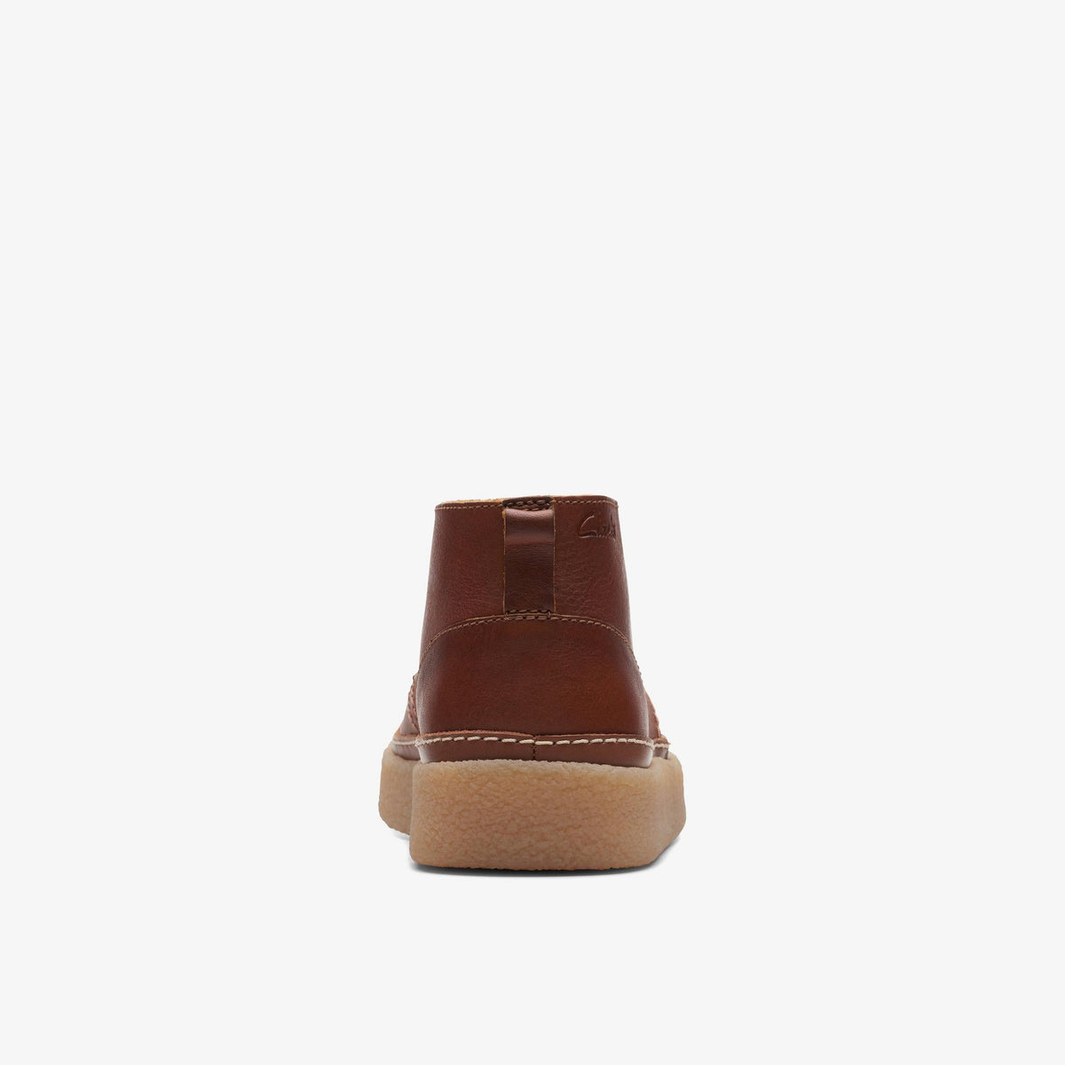 Clarks Oakpark Mid Men's Tan Tumbled Leather 26174666 — detail view