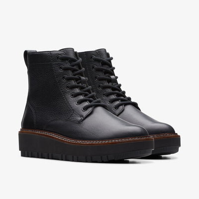 Clarks Orianna Lace Women's Black Leather 26174798 - additional view 4