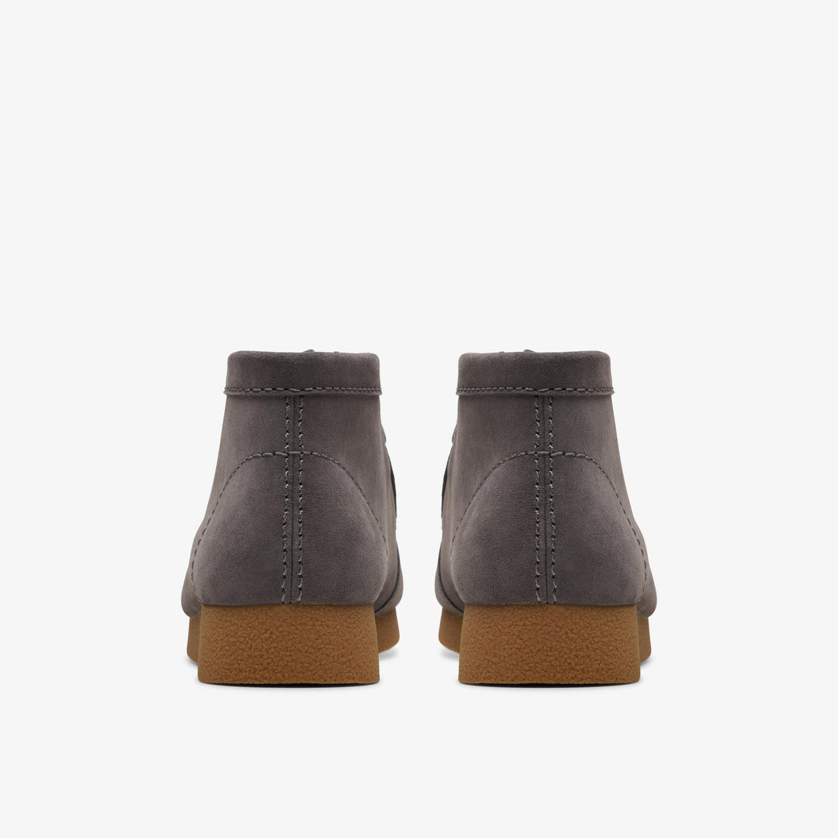 Clarks Originals Wallabee EVO Boot Men's Grey Suede 26174938 — detail view