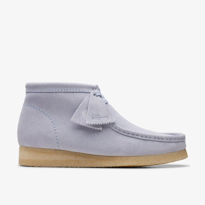 [26175699] Mens CLARKS WALLABEE BOOT CLOUD GREY SDE