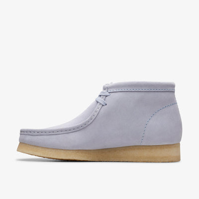 [26175699] Mens CLARKS WALLABEE BOOT CLOUD GREY SDE