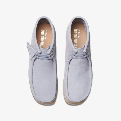 [26175699] Mens CLARKS WALLABEE BOOT CLOUD GREY SDE