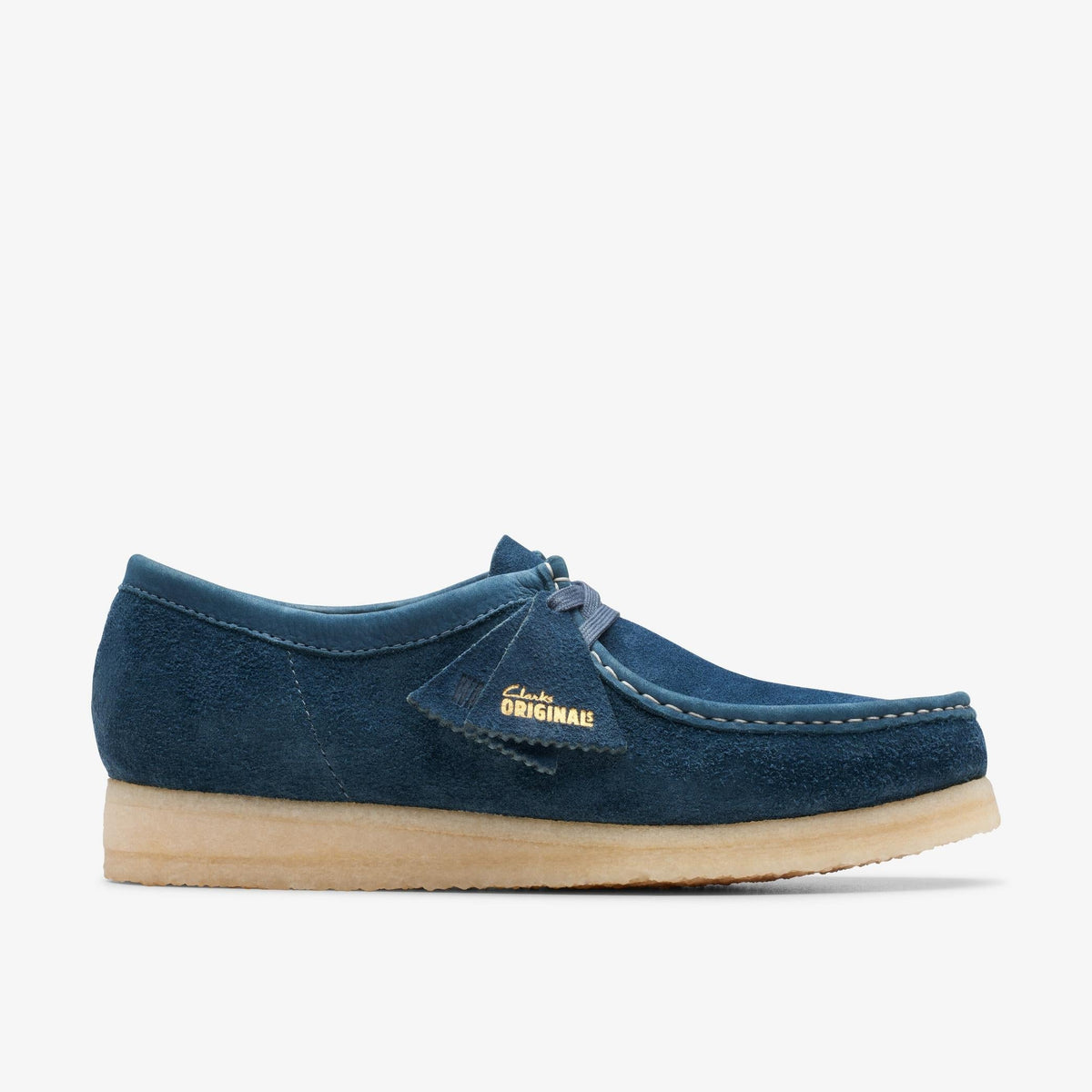 Clarks Originals Wallabee Men's Navy Teal Suede 26175709