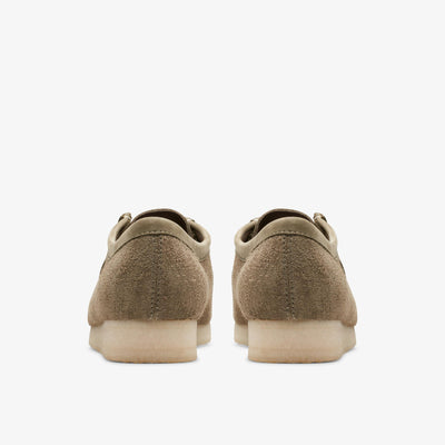 [26175710] Mens CLARKS WALLABEE - PALE KHAKI SUEDE
