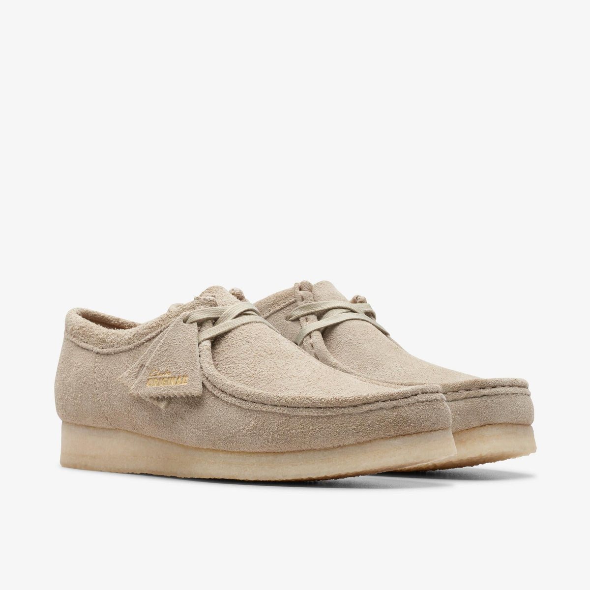 Clarks Originals Wallabee Men's Pale Grey 26175711 — sole view