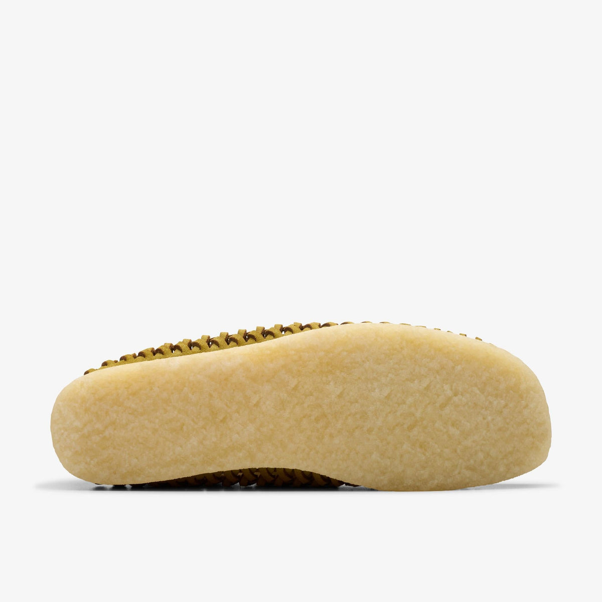 Clarks Originals Wallabee Weave Loafer Men's Olive 26175778 — rear view
