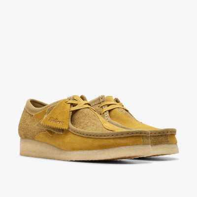 [26175842] Mens CLARKS WALLABEE - OLIVE COMBI