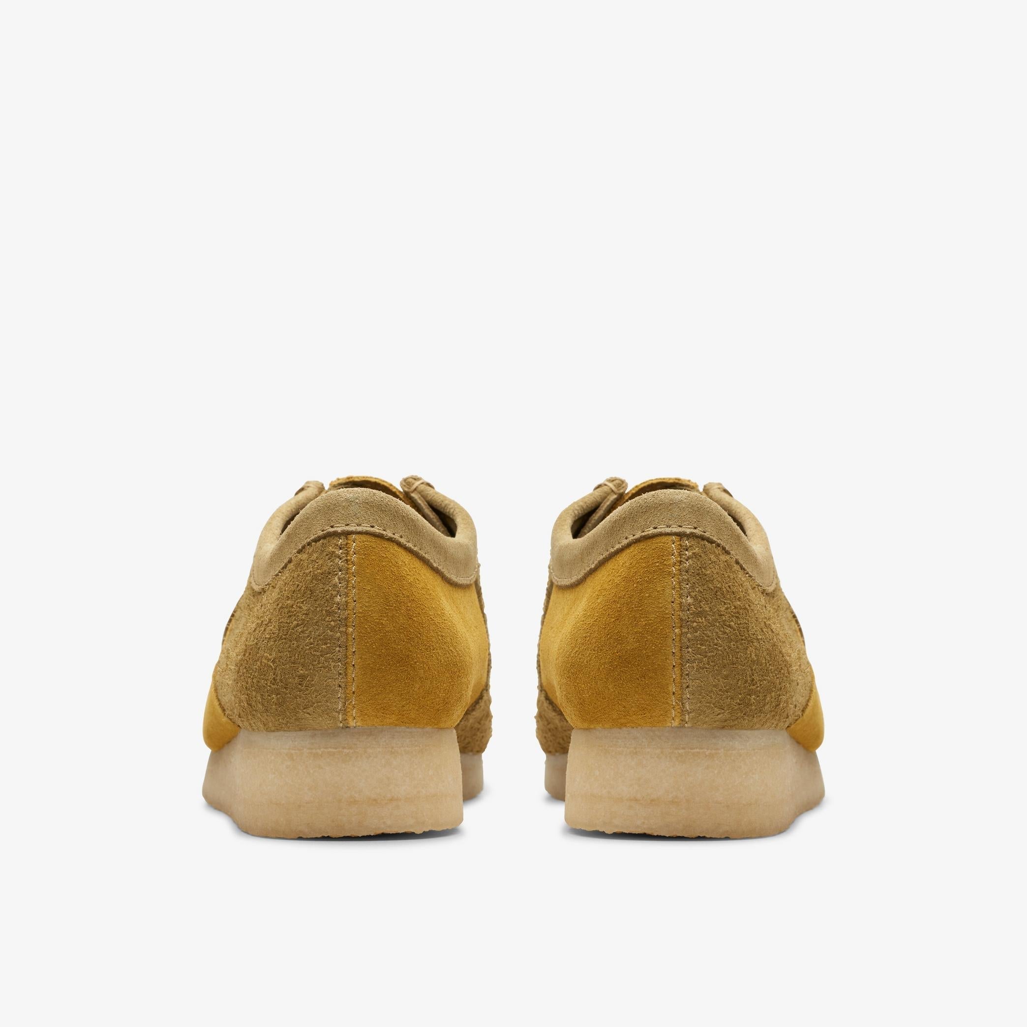 [26175842] Mens CLARKS WALLABEE - OLIVE COMBI