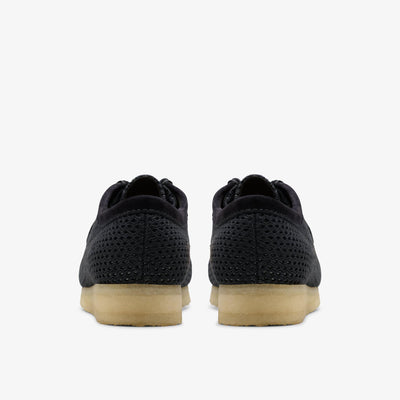 [26175848] Mens CLARKS WALLABEE - BLACK MESH